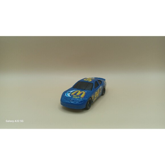 Vintage 1998 Mattel Hot Wheels Blue McDonalds Diecast #94 Race Car Made In China - Picture 1 of 8